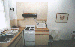 One bedroom flat, self-catering, fully equipped kitchen