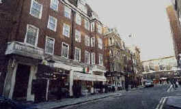 Duke of York St with Bray House on the left