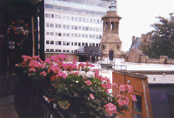 King Edwards Mansions, view from flat entrance